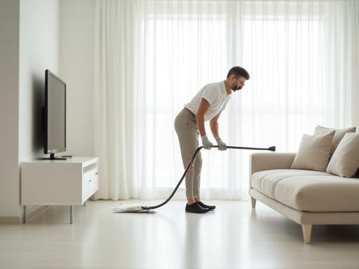 Cleaning process step 3: final inspection