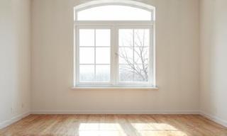 Empty room ready for move-out cleaning